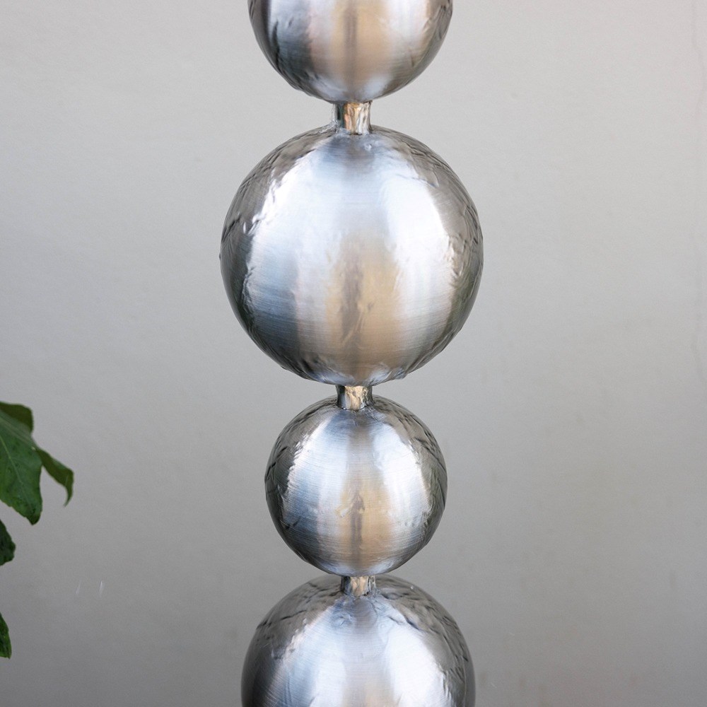 Cascading Sphere Garden Water Column