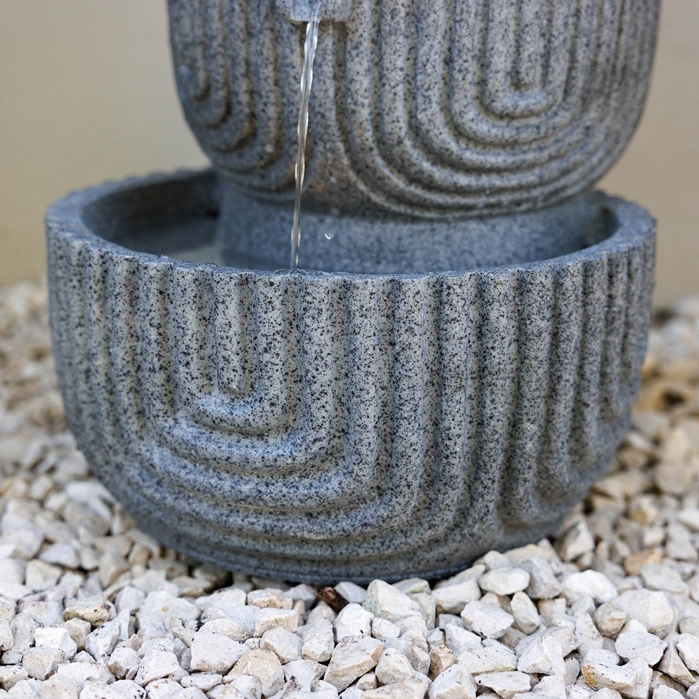 Lyne Stacked Bowls Water Feature
