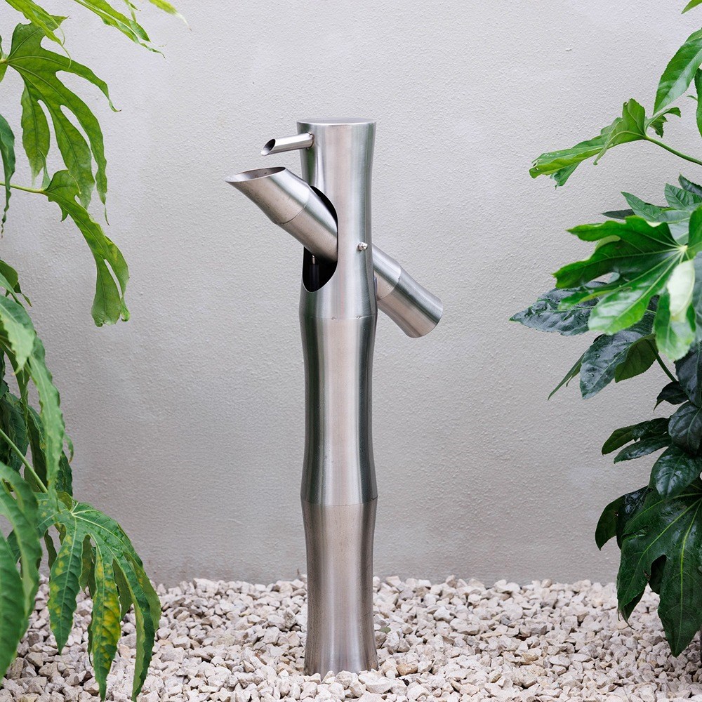 Shishi-odoshi Bamboo Style Water Feature