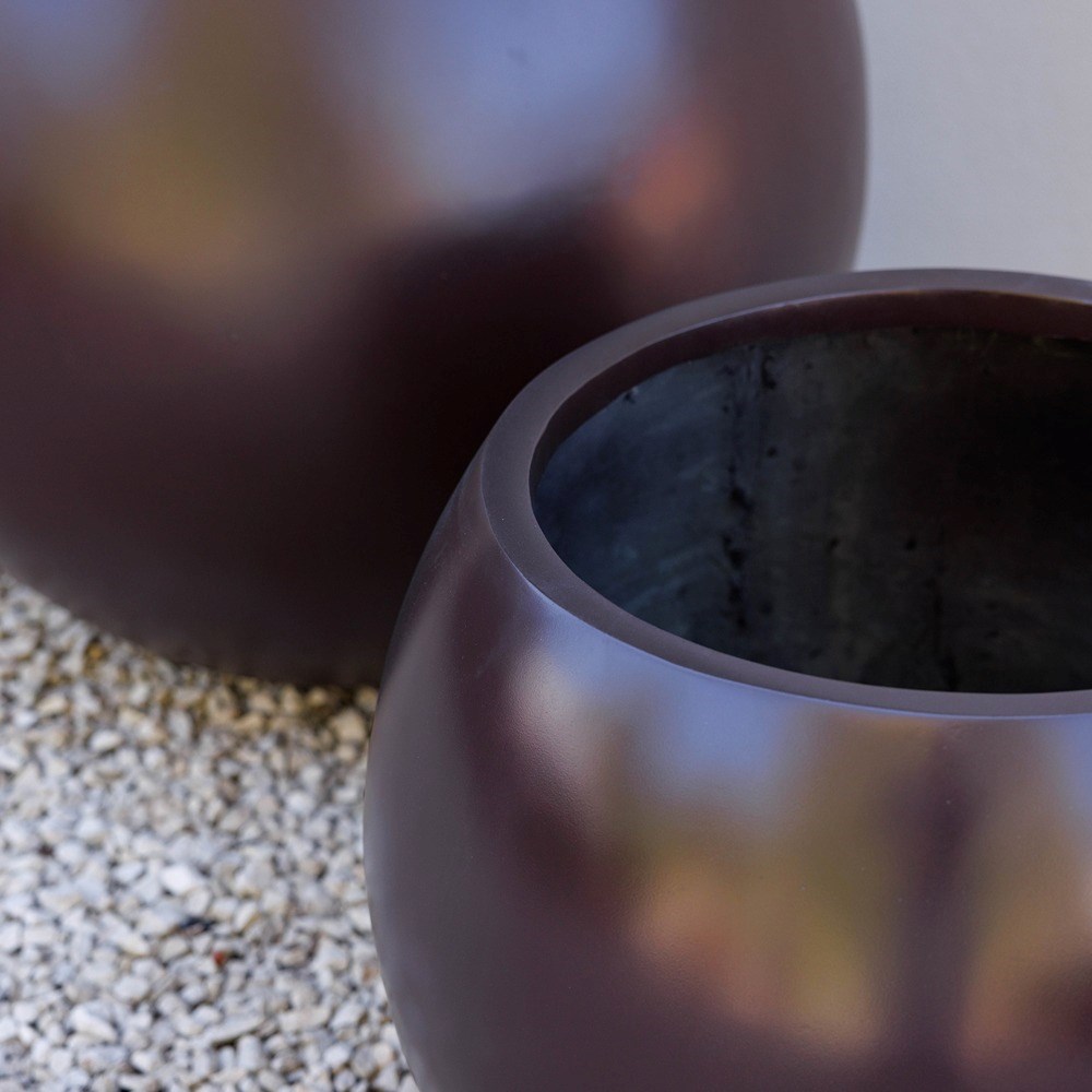 Volterra Fibreglass Ball Planter