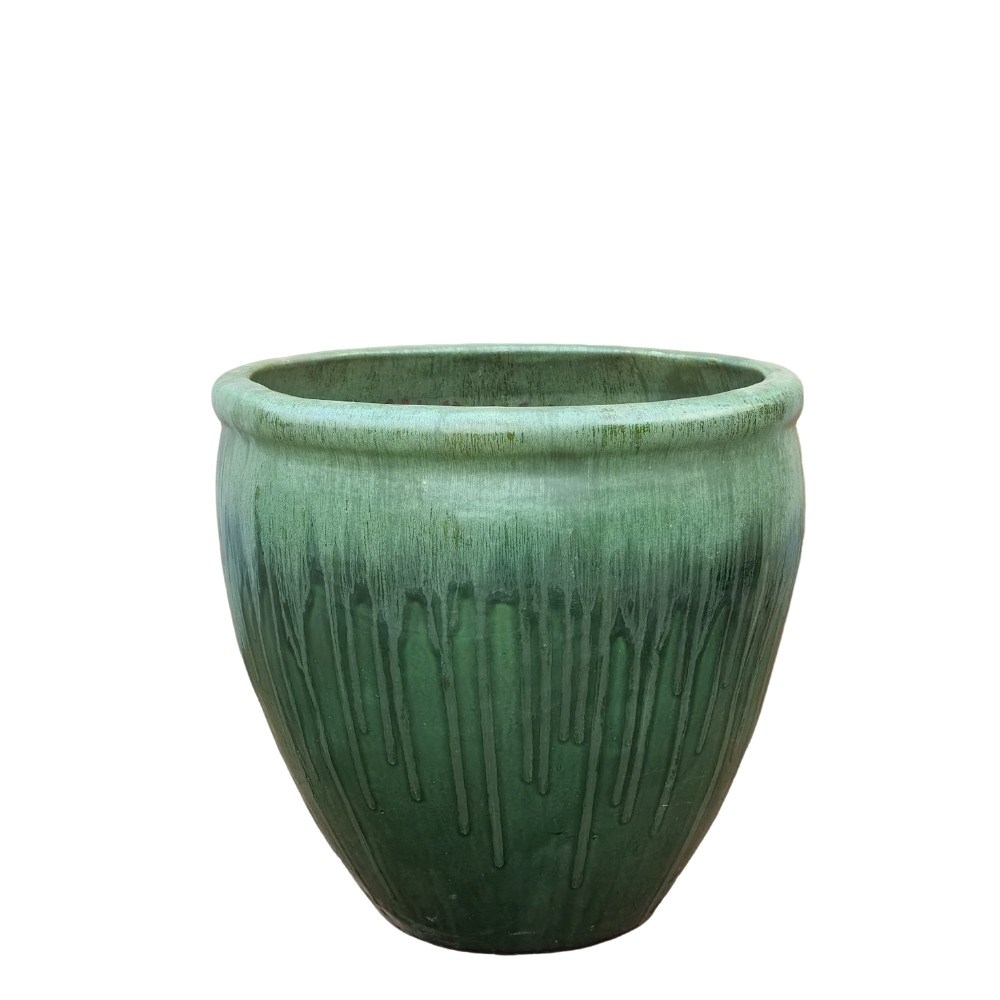 Volterra Glazed Terracotta Planter