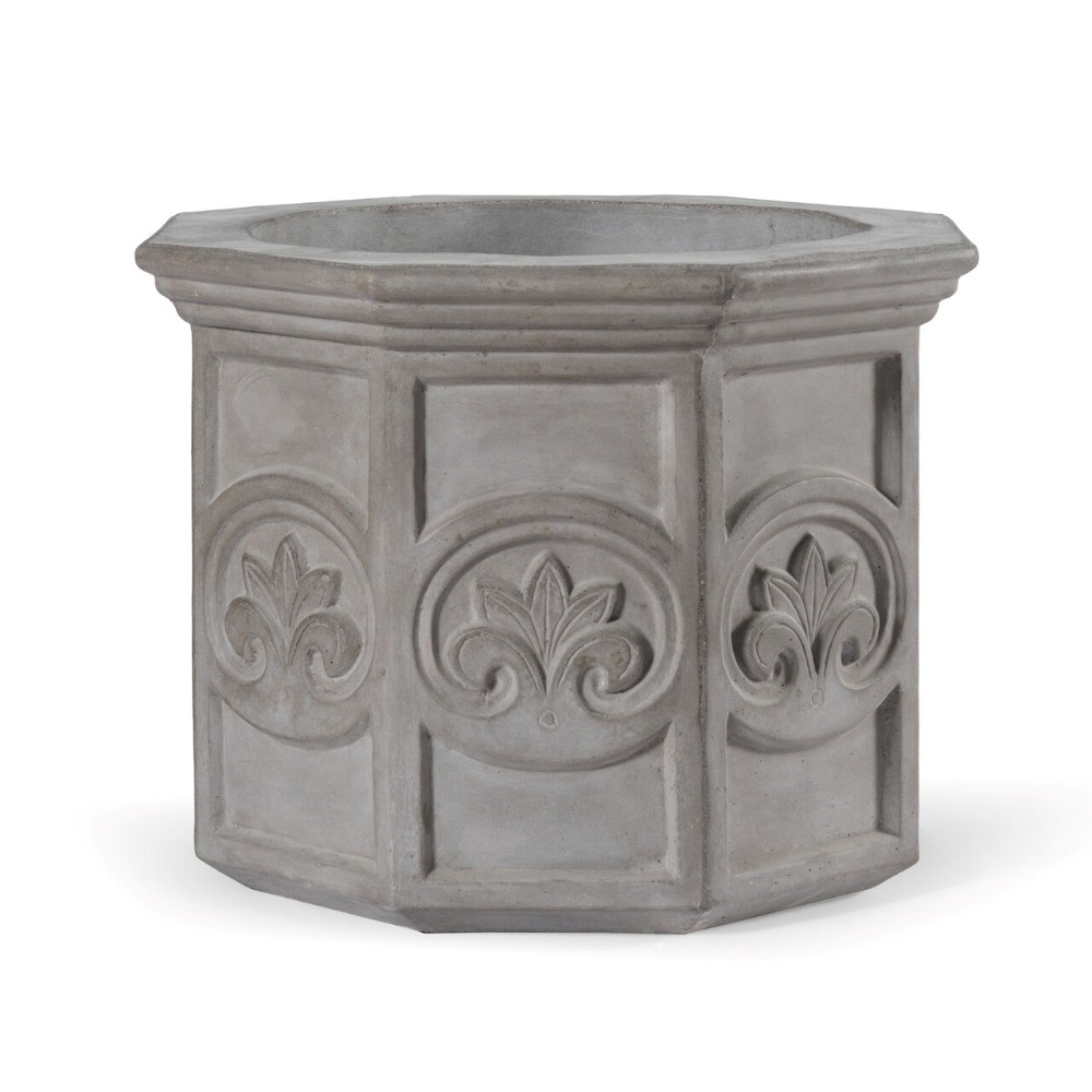 Galgano Hexagon-Shaped Concrete Planter