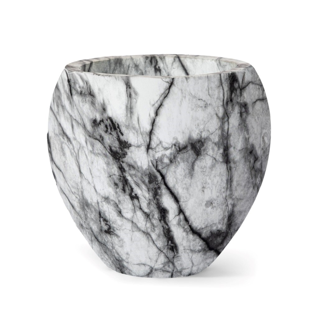 Martino Marble-Effect Planter