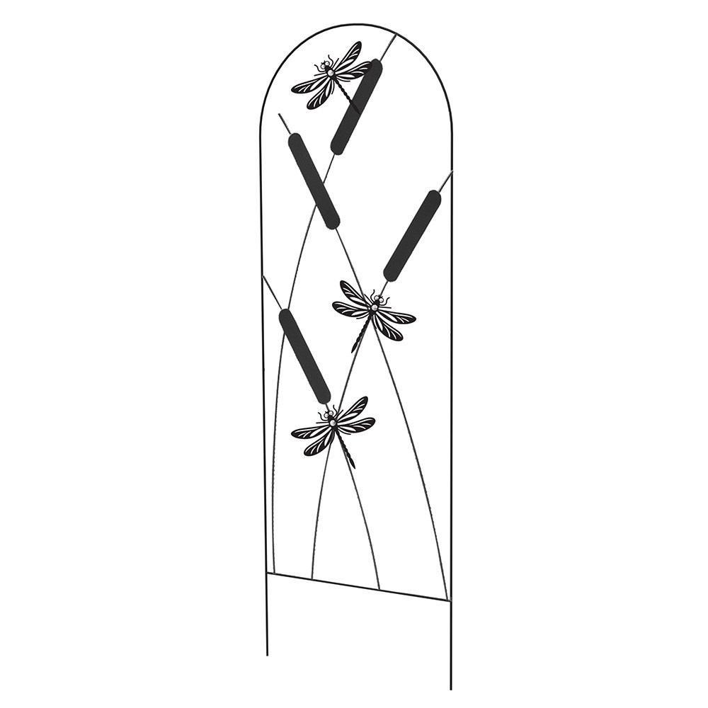 Dragonfly Decorative Steel Garden Trellis