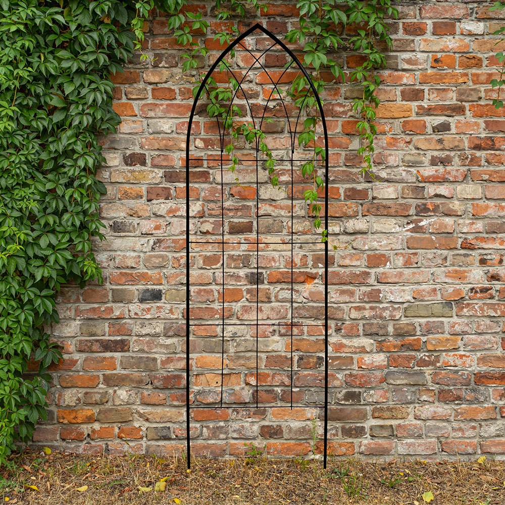 Gothic Window Decorative Steel Garden Trellis
