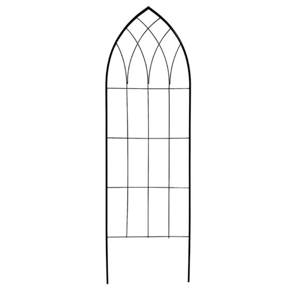 Gothic Window Decorative Steel Garden Trellis