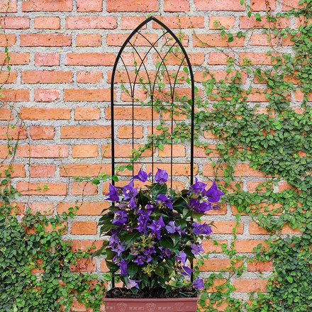 Gothic Window Pot Trellis