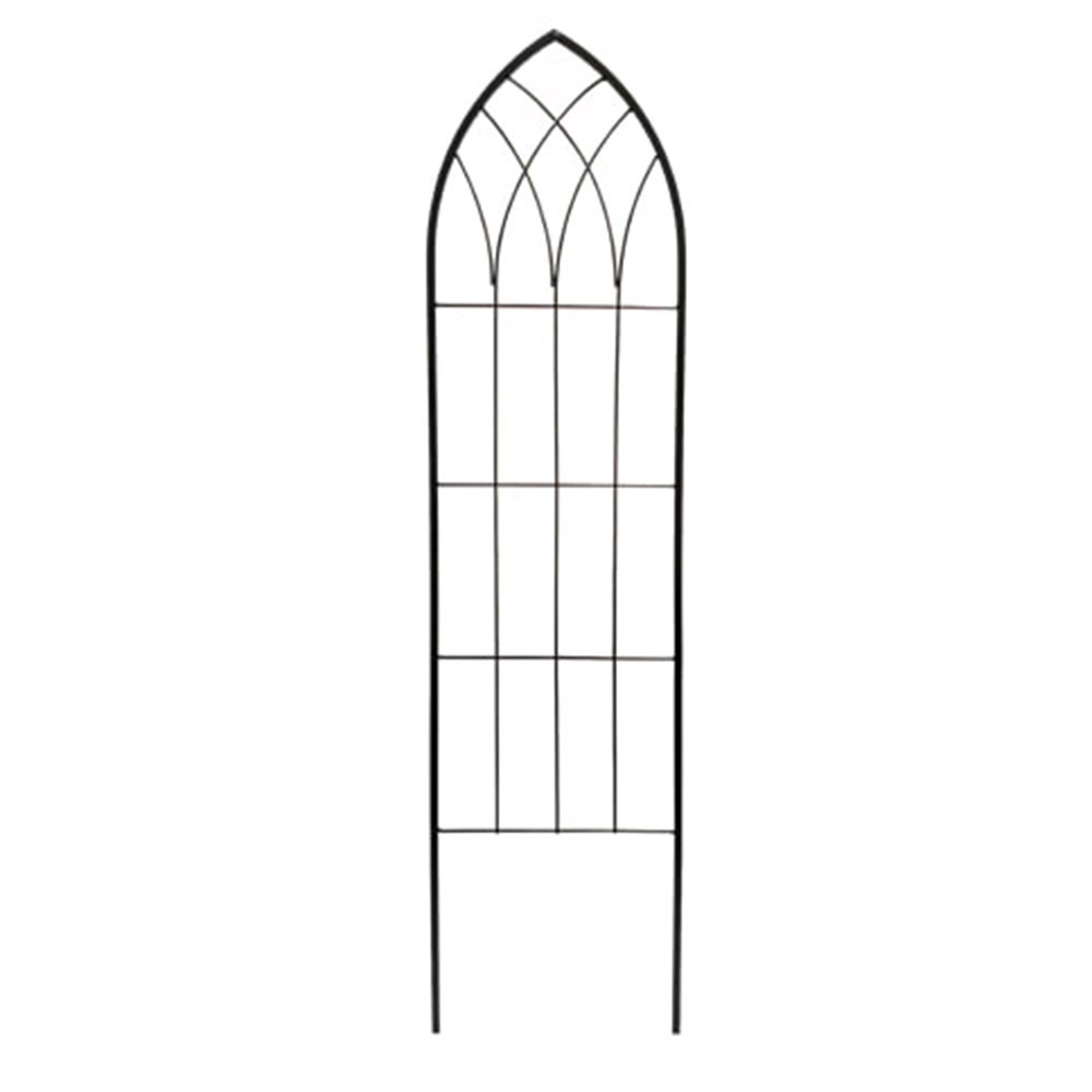 Gothic Window Decorative Steel Garden Trellis