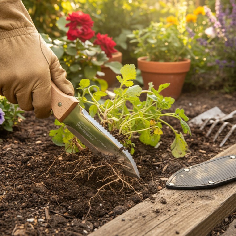 Traditional Mini Hori Hori Garden Trowel