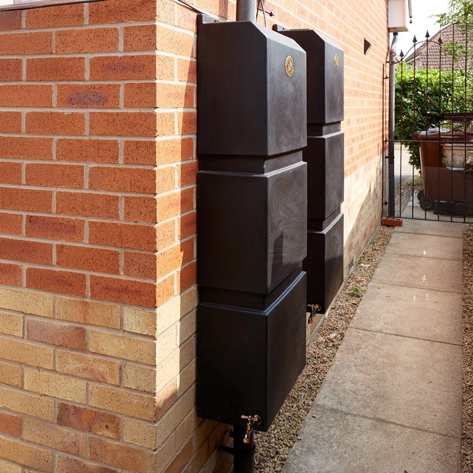 Wall Mounted Rainwater Storage Tank 100 Litre