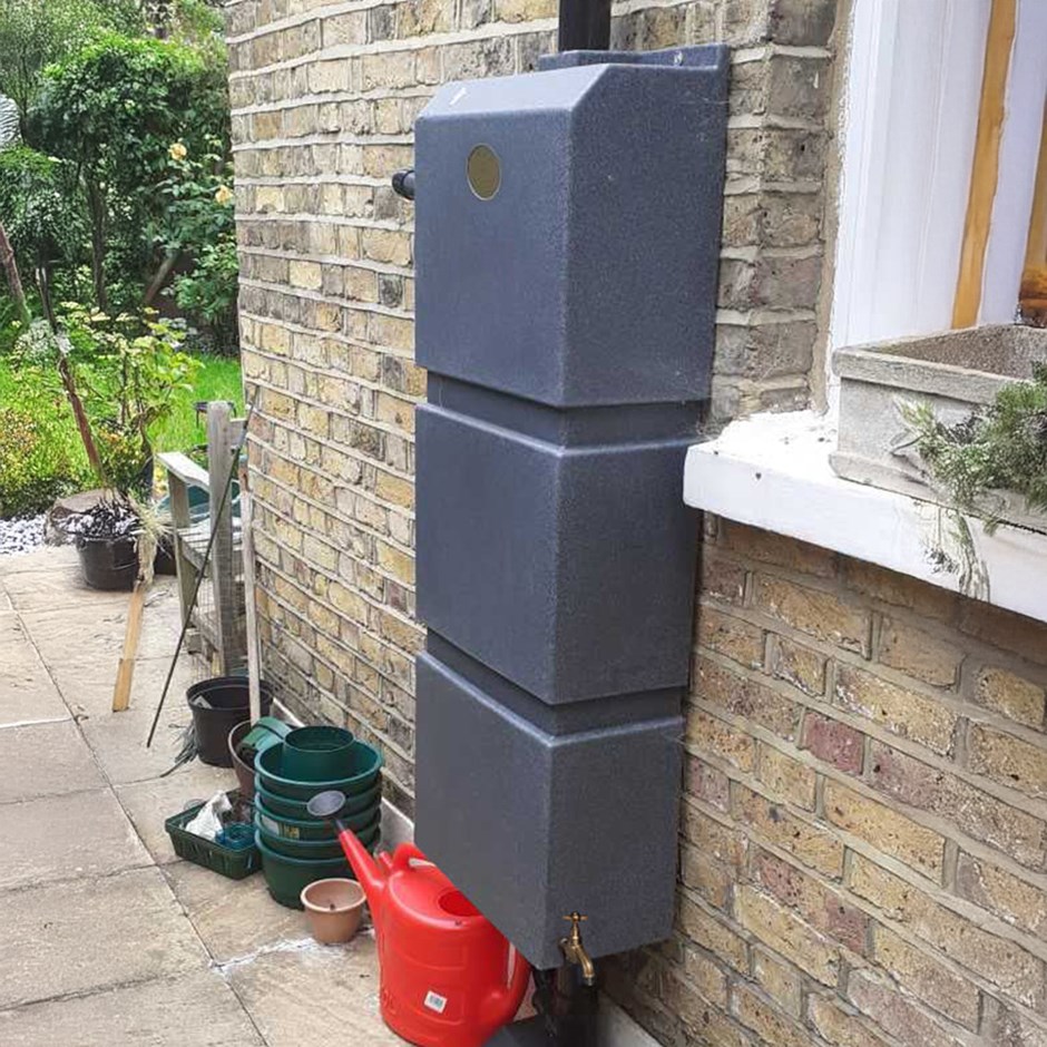 Wall Mounted Rainwater Storage Tank 100 Litre