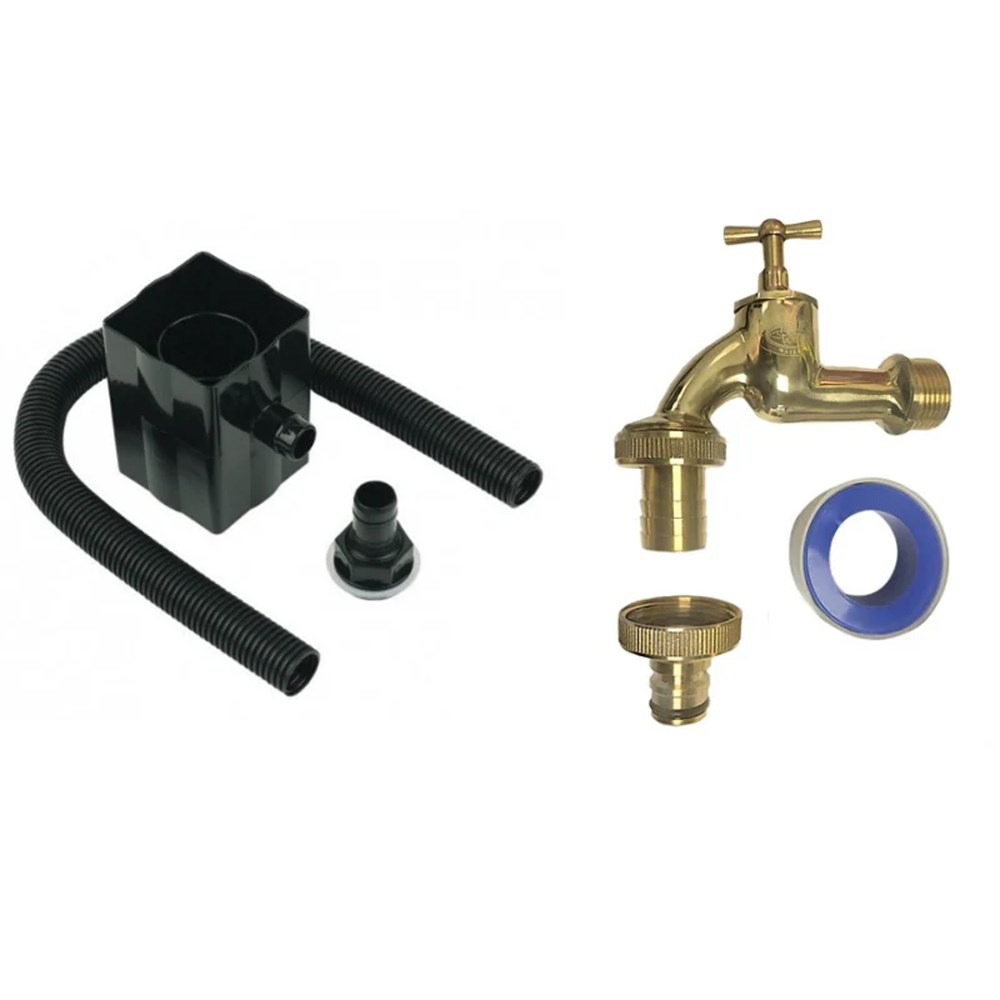 Slim Rainwater Storage Tank with Integrated Planter 100 Litre