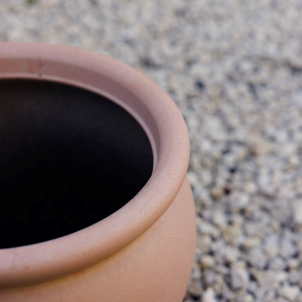 Terracotta Style Round Outdoor Bowl Planter