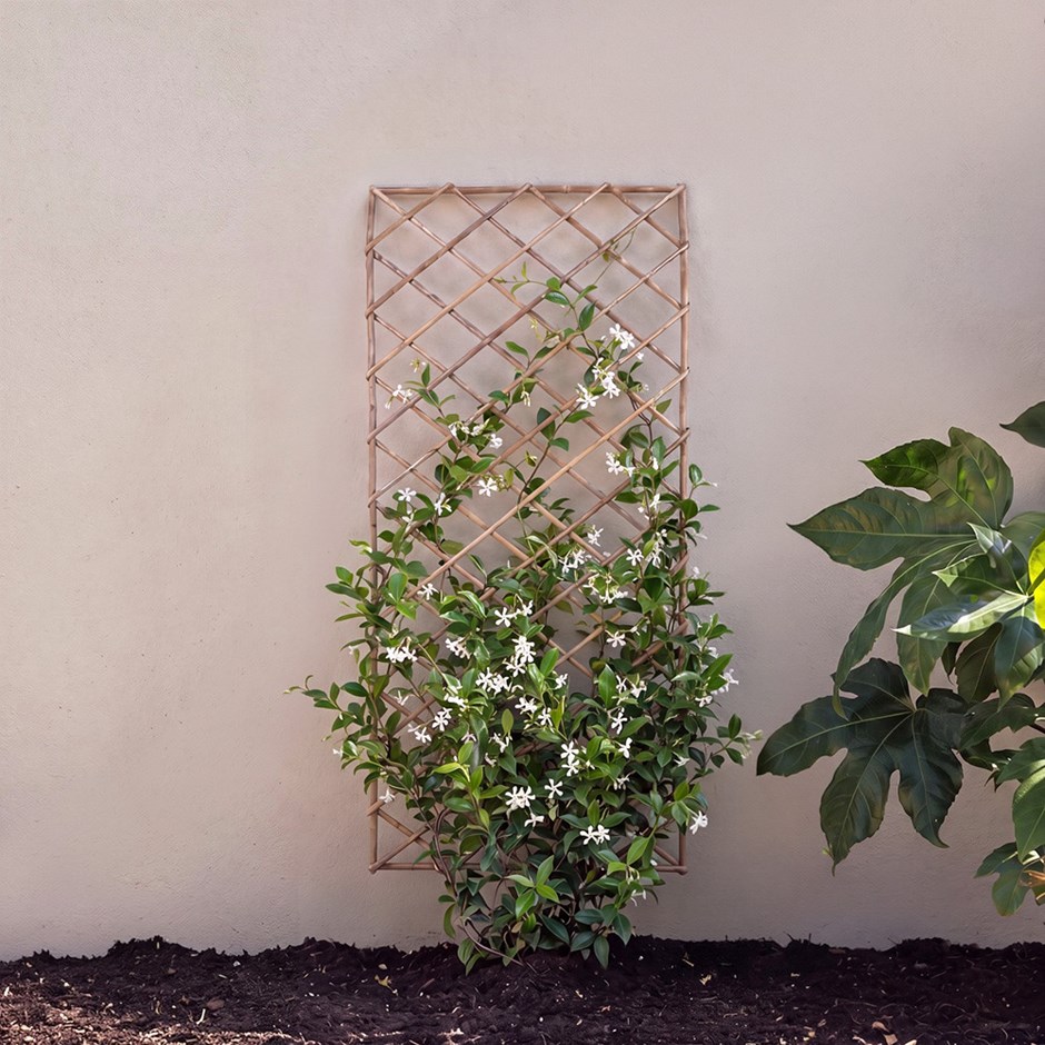 Square Willow Garden Trellis Panel