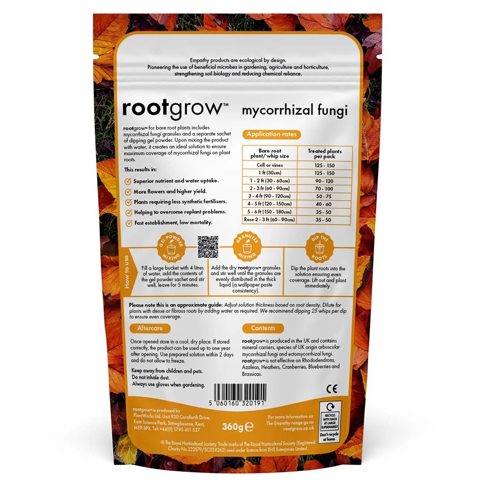 Full Tree Planting Kit For Bare Root Trees, Stake & Tie Rootgrow, Biofertilizer