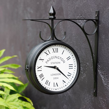 Double Sided Paddington Station Wall Clock
