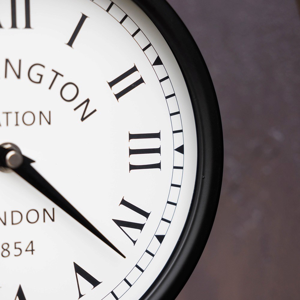 Double Sided Paddington Station Wall Clock