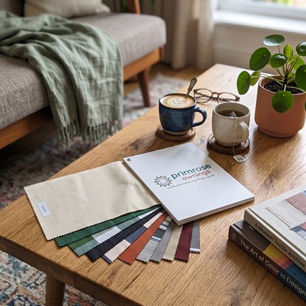 AWNING POLYESTER 280GSM FABRIC COLOUR SWATCH BOOK