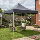 Waterproof Charcoal Pop Up Gazebo
