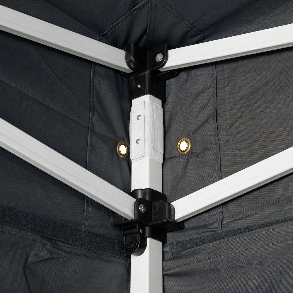 Waterproof Charcoal Pop Up Gazebo