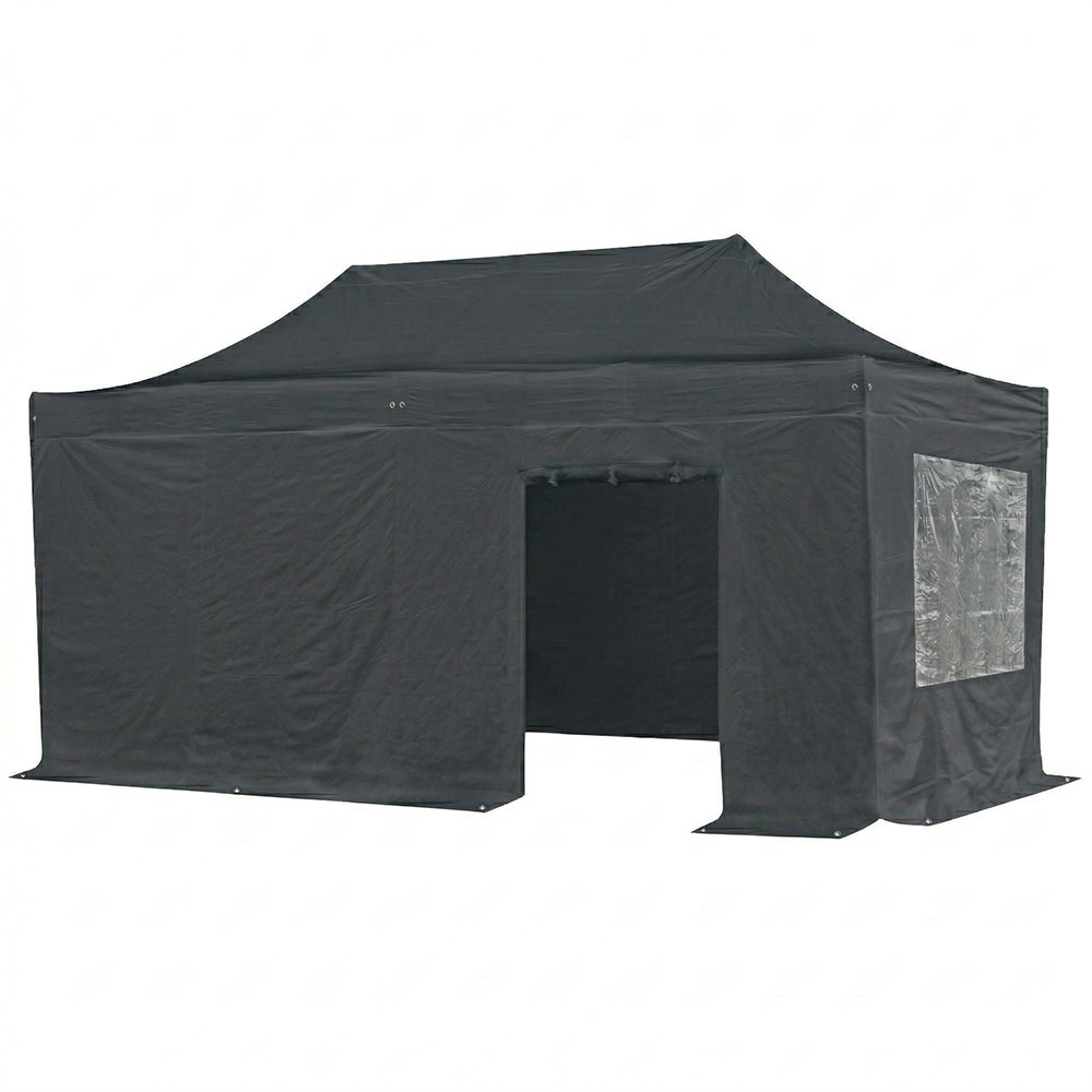 Sidewalls for Waterproof Charcoal Pop Up Gazebo