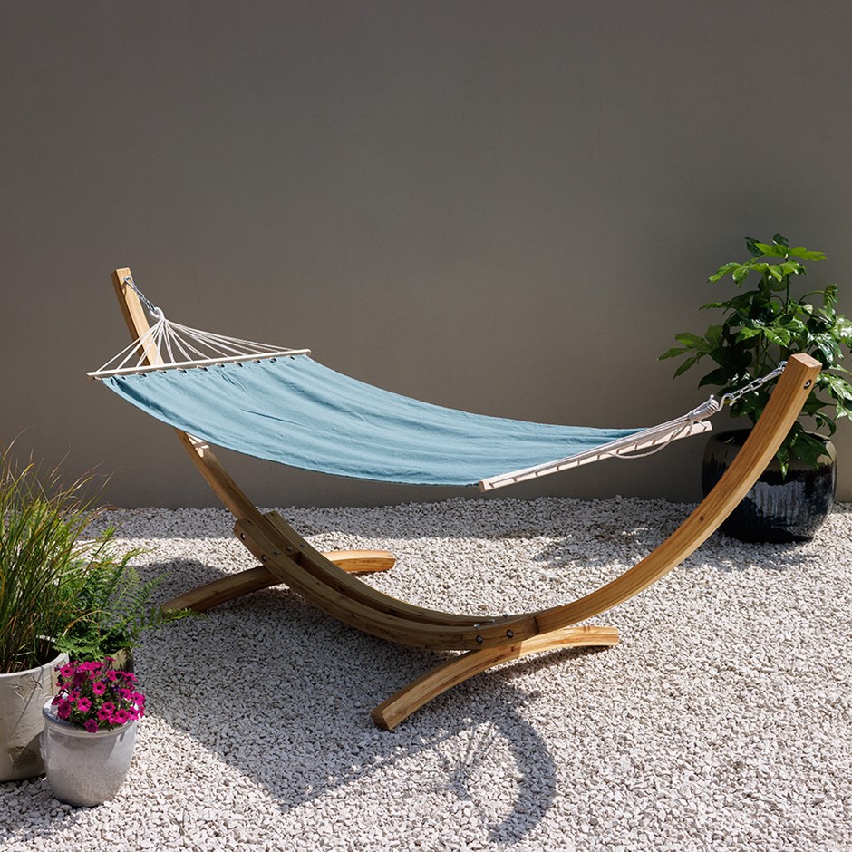 Fabric Spread Bar Hammock Sage by Tortola 