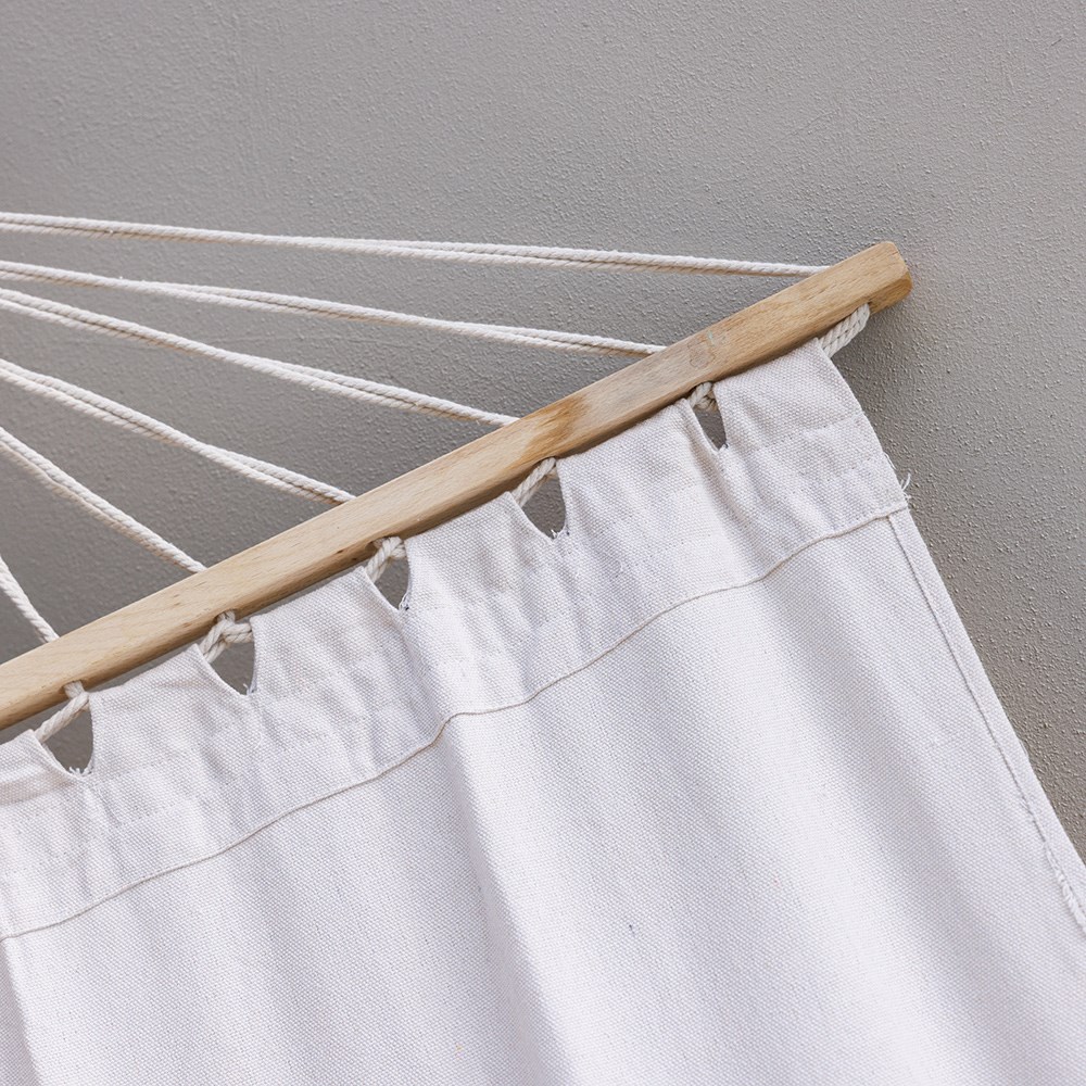 Fabric Spread Bar Hammock Ivory by Tortola