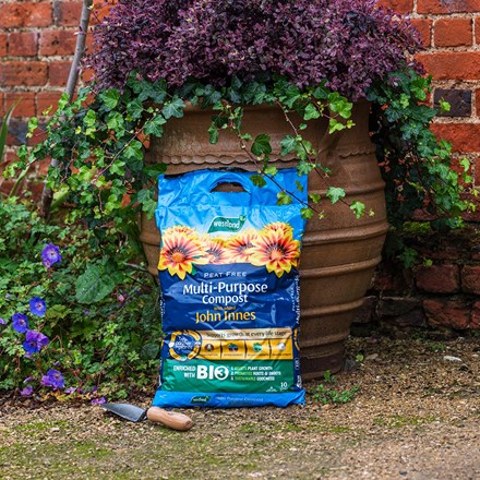 Peat-free multi-purpose compost with John Innes
