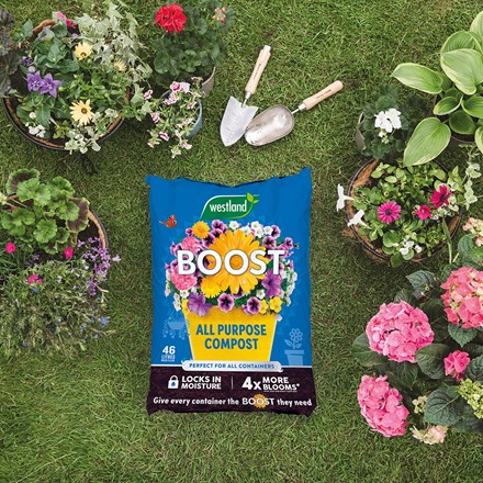 Boost peat free all purpose compost