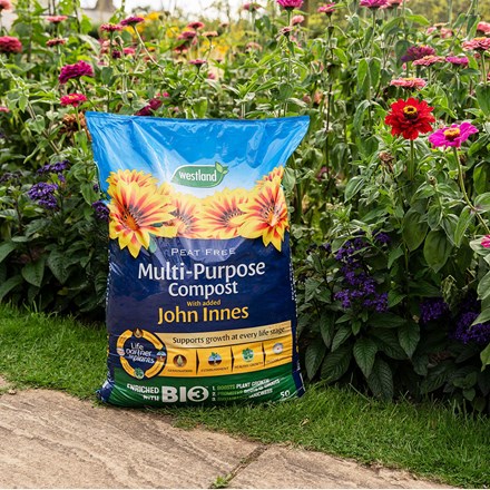 Peat-free multi-purpose compost & John Innes