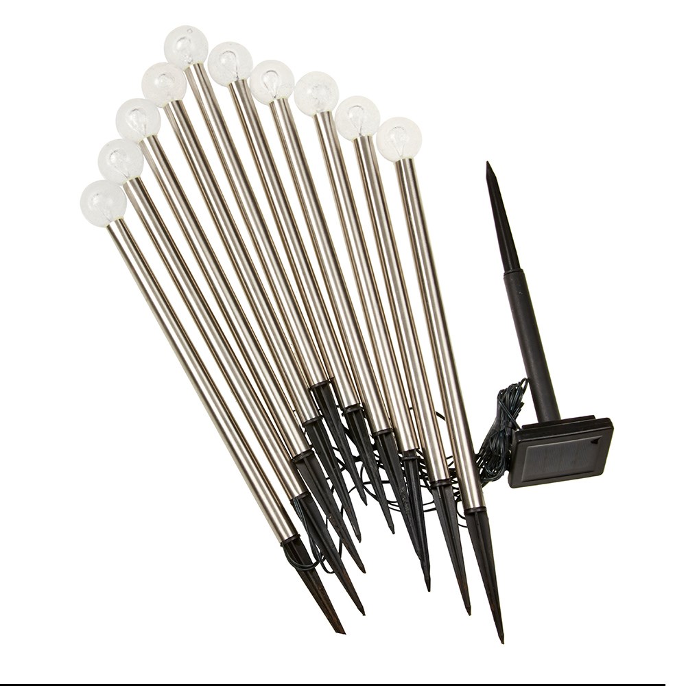 Solar Globe Stake Lights