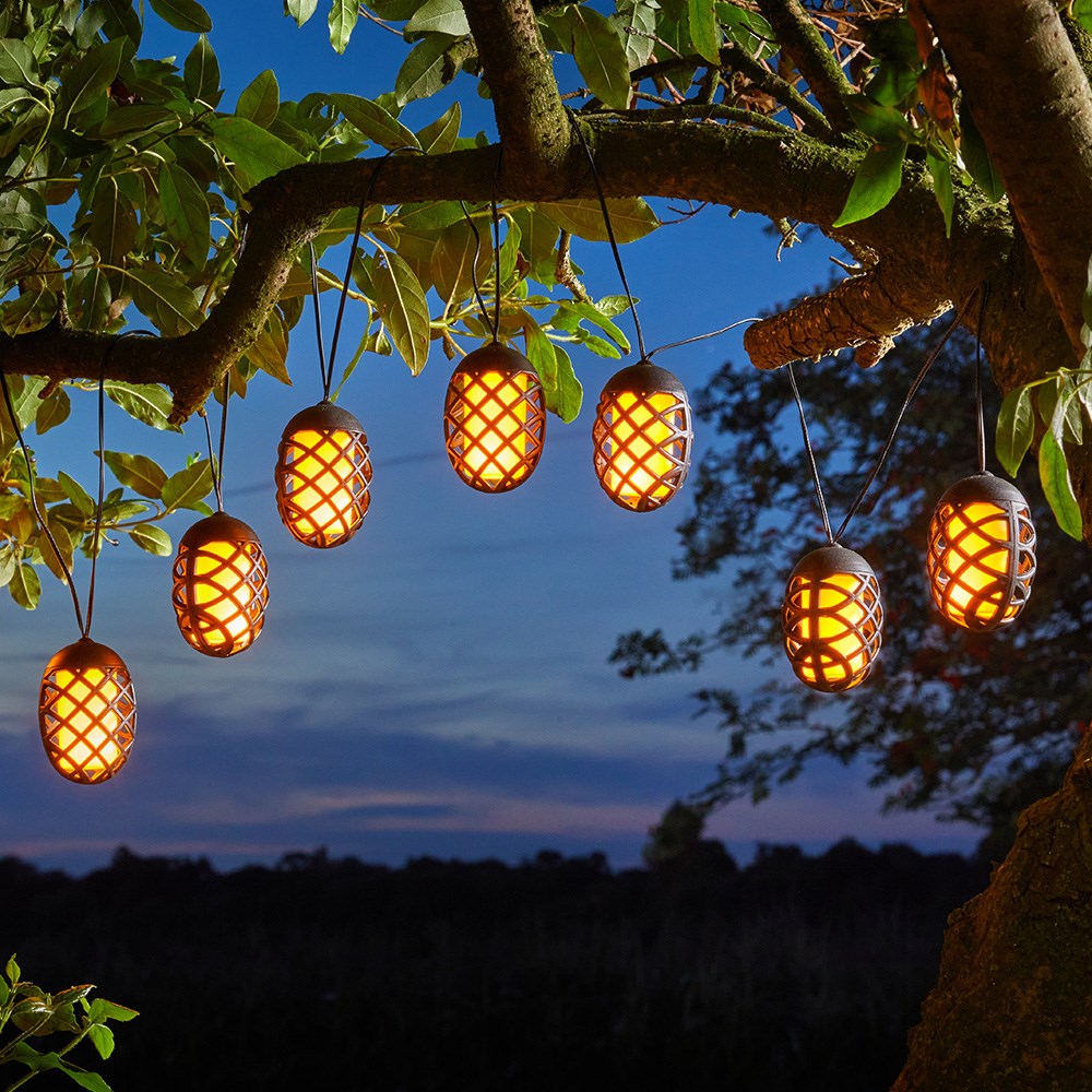Solar Flame String Lights