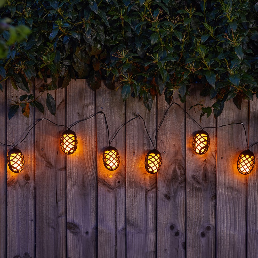 Solar Flame String Lights