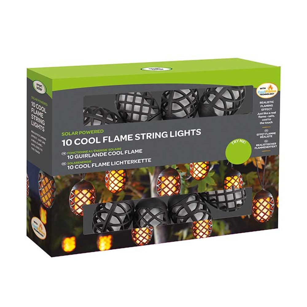 Solar Flame String Lights