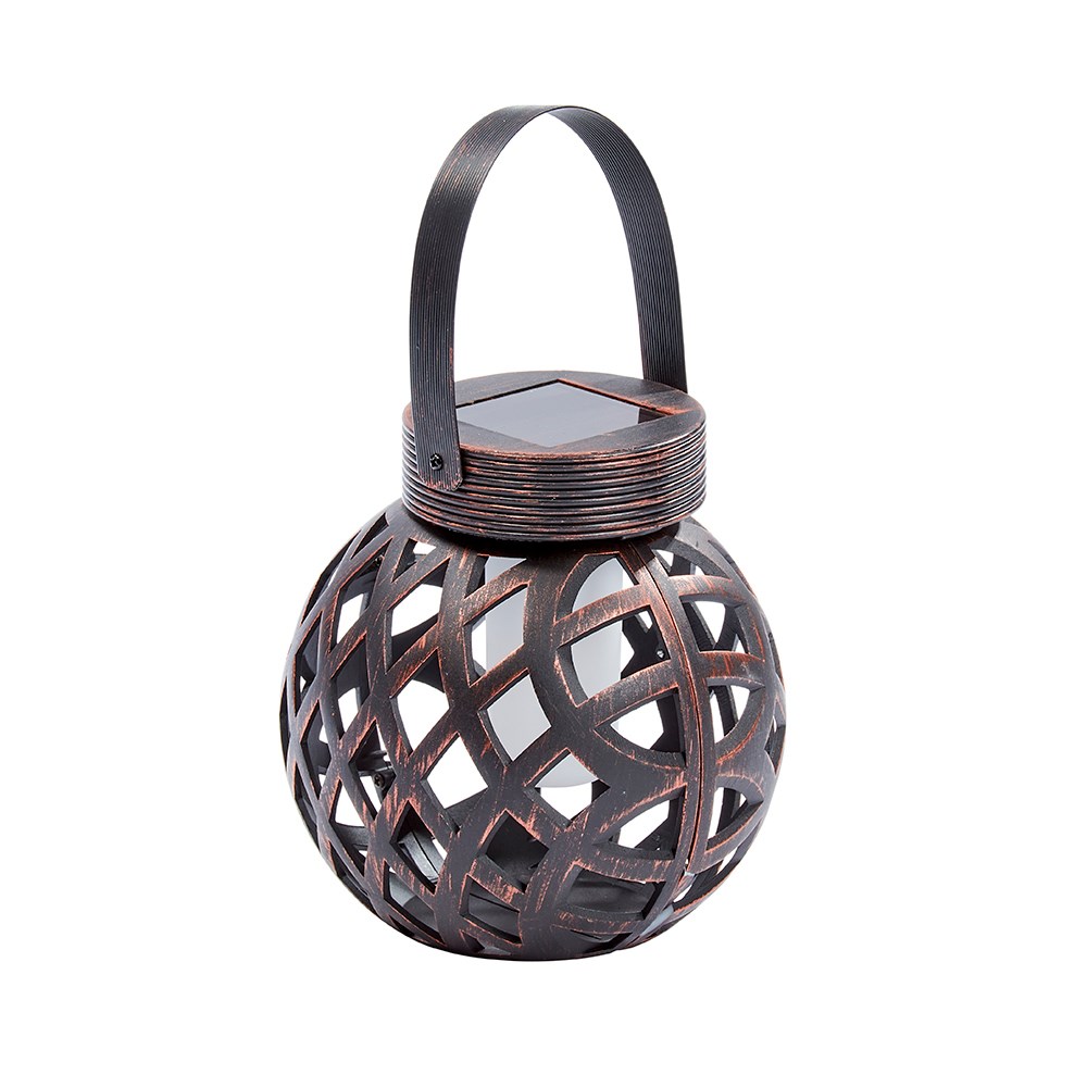 Smart Solar Flaming LED Festival Lantern