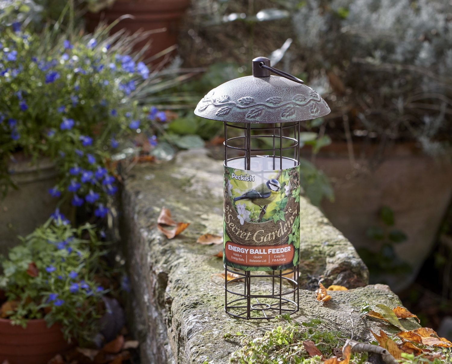 Buy Peckish Secret Garden Energy Ball Feeder for Wild Birds Delivery