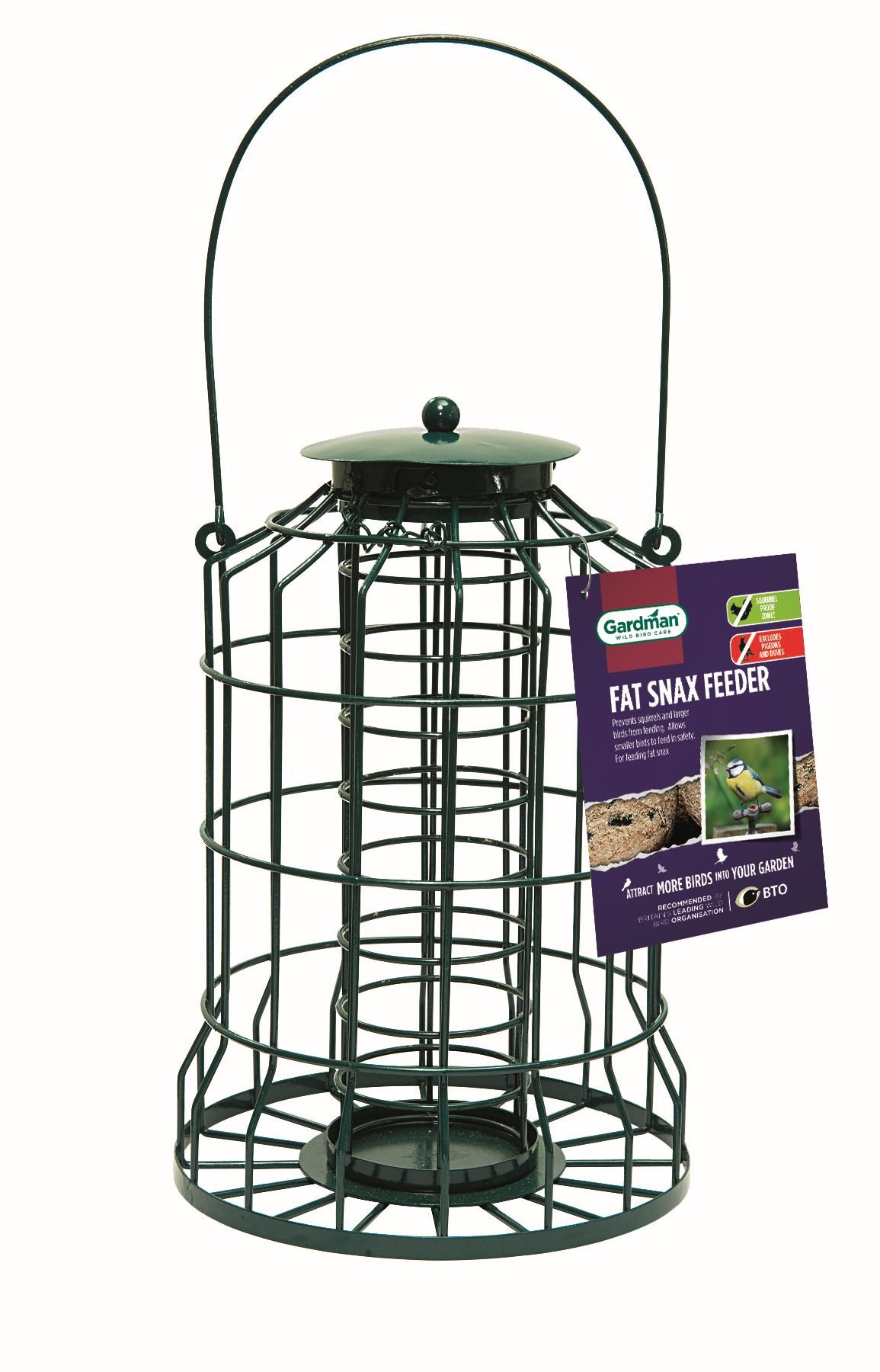 Buy Squirrel Proof Fat Snax Feeder for Wild Birds by Gardman: Delivery