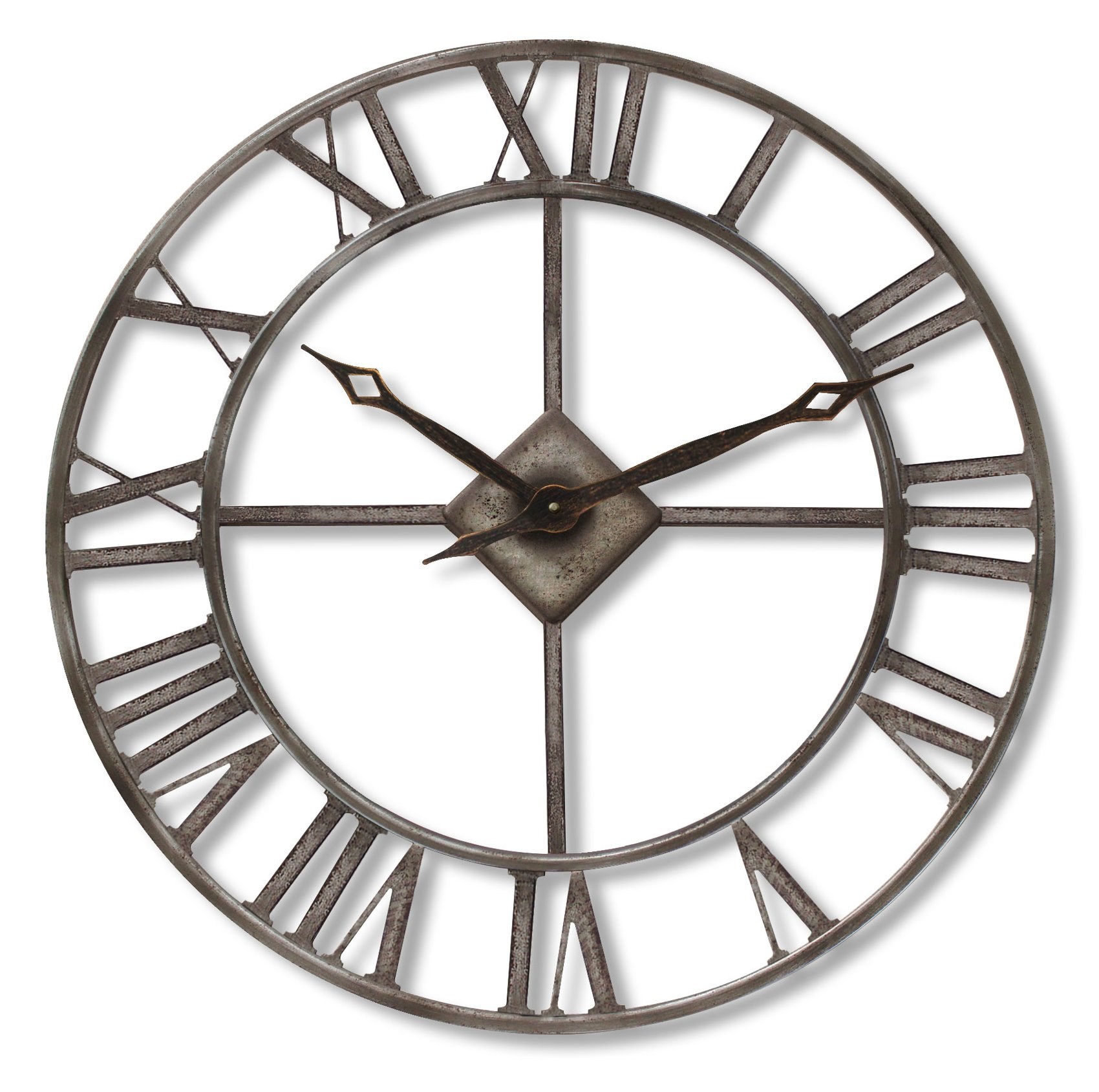 Buy Rustic Large Garden Clock 76cm Delivery by Primrose