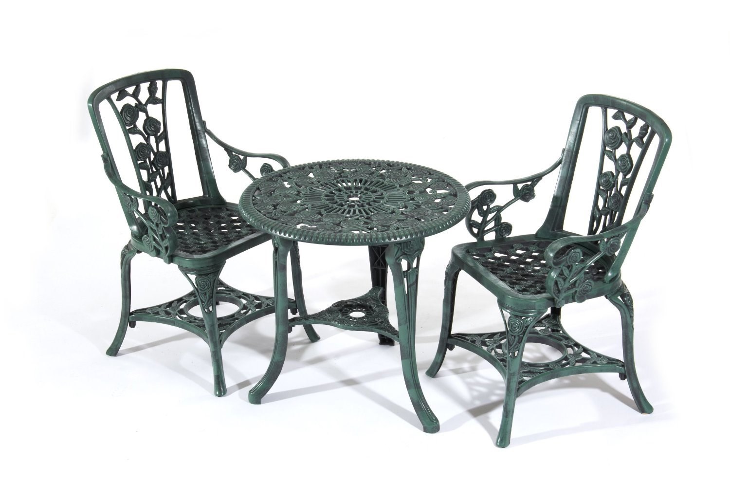 Buy 3 Piece Rose Armchair Patio Set Gun Metal Grey Delivery by Primrose
