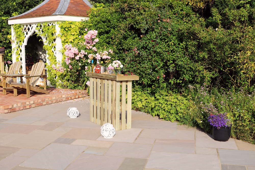 Buy Wooden Folding Garden Bar Delivery by Primrose