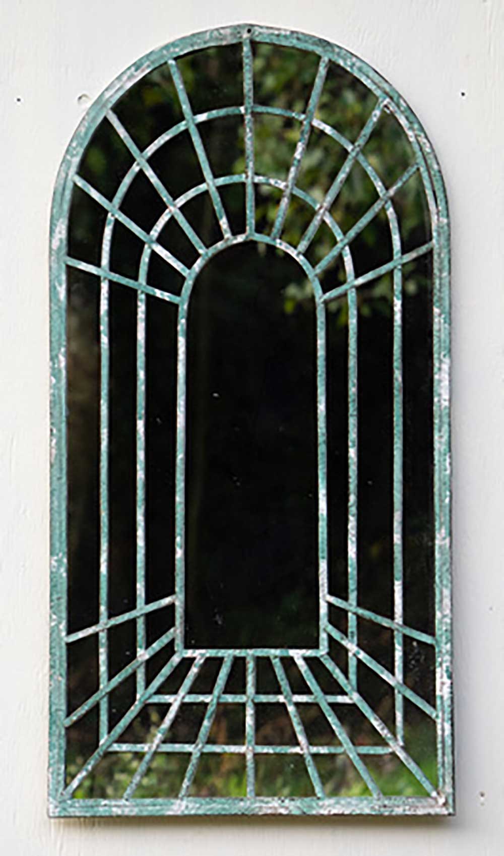 Buy Rustic Green Garden Mirror Delivery by Primrose