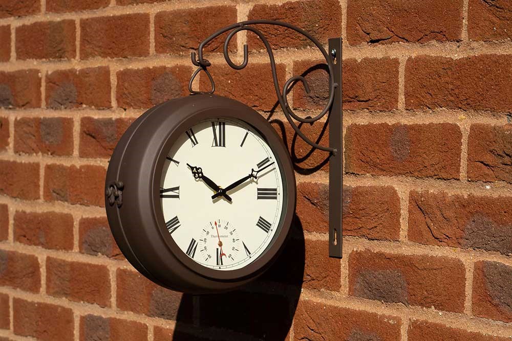 Buy Wall Mount Rustic Station Clock 23cm Delivery by Primrose