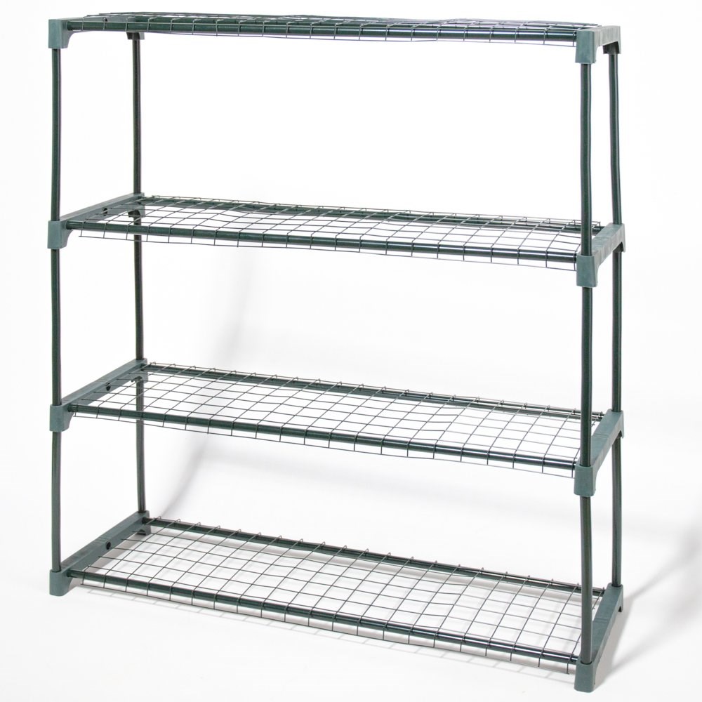 Buy 3ft 5in Lacewing™ 4 Tier Greenhouse Staging in Green Delivery by