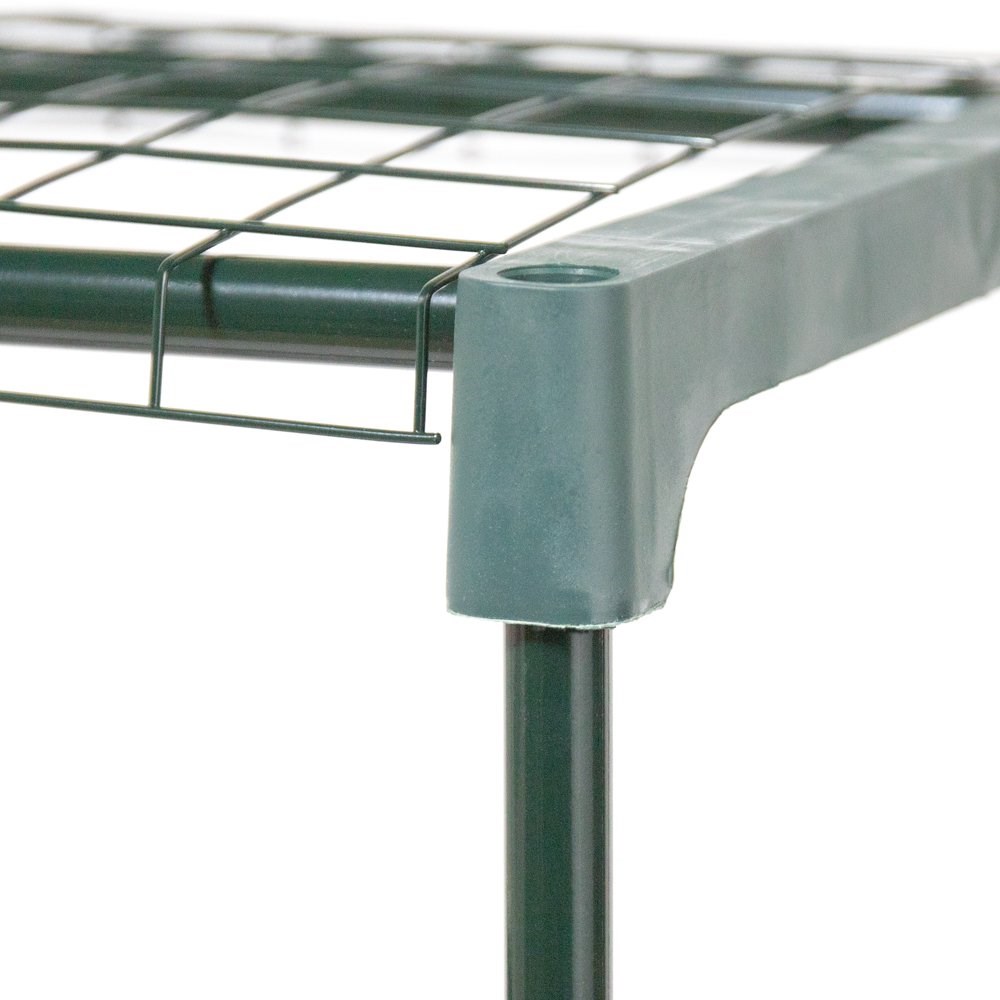 Buy 3ft 5in Lacewing™ 4 Tier Greenhouse Staging in Green Delivery by