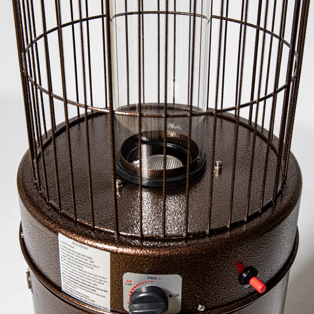 Buy 13kW Circle Flame Gas Patio Heater in Brown by Heatlab® Delivery