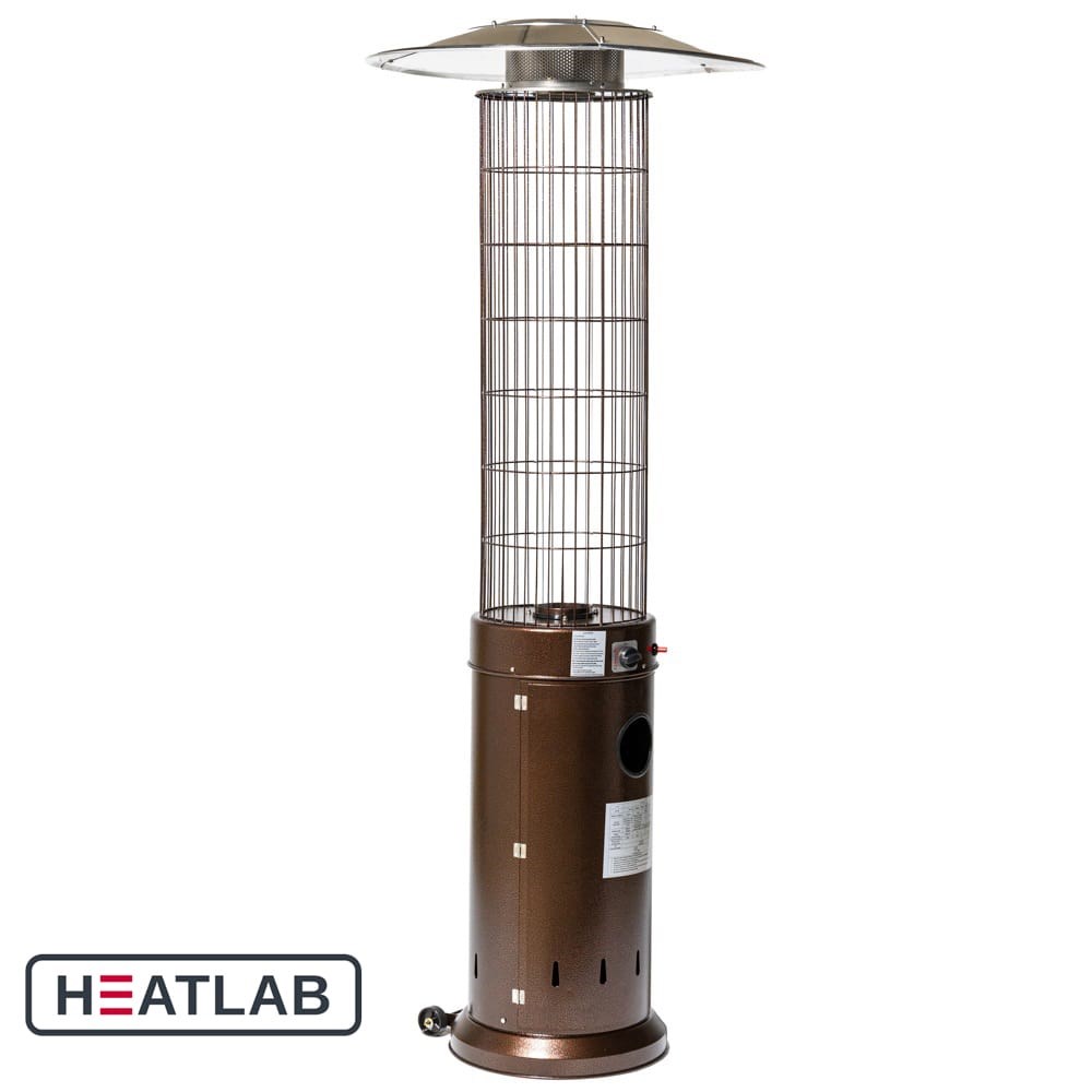Buy 13kW Circle Flame Gas Patio Heater in Brown by Heatlab® Delivery