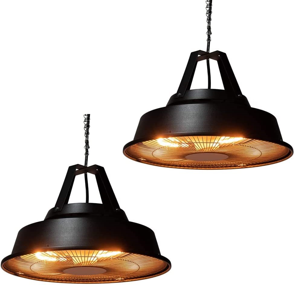 Buy 1.5kW IPX4 Vintage Style Hanging Ceiling Electric Patio Heater